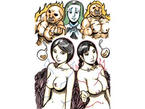 [RJ202111] 全裸格闘