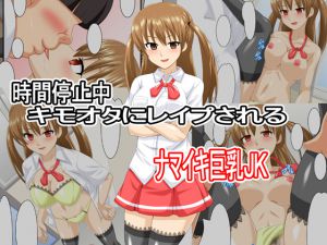 [RJ205023] 【時間停止】時間停止中にキモオタにレイプされるナマイキ巨乳JK