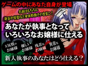 [RJ205848] あなたが執事となってお嬢様に仕える仕事