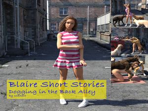 [RJ226279][scanero] Blaire Short Stories, Dogging in the Back Alley