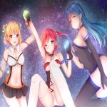 【壁紙イラスト】三人寄れば文殊の知恵(さんにんよればもんじゅのちえ) [RJ253017][情報屋研ちゃん]