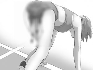 陸上系スポコスで大便漏らした女子たち [RJ266349][TOB]