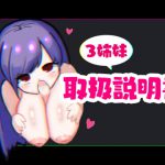 3姉妹 取扱説明書! [RJ315122][kamoku]