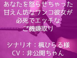 あなたを怒らせちゃった甘えん坊なワンコ彼女が必死でエッチなご機嫌取り [RJ318732][white noir]