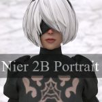 nier 2B portrait [RJ319753][superheroinexx]