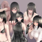 黒髪の女の子たちとエッチなことを・・・色々しちゃいました。 [RJ338813][左円会]