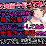 【セルフ浣腸支援ボイス】姉ちゃんの部屋から下着と浣腸を盗って〇ナニーしてたらお仕置きで浣腸された [RJ372572][グリセリン オンライン]