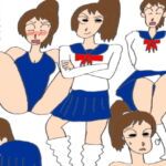 水泳部の先輩ちょいエロイラスト集 [RJ403423][ぶぶぶぶぶん]