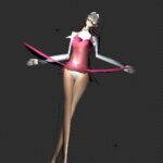 ティーン女子が自らスカートをたくし上げます(パンチラ) [RJ01003417][テラジ]
