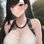 FF7ティ○ァのコスプレイヤーによる恥じらい野外露出まとめ [RJ428065][しゅんち]