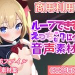 ループできる!えっちなクリエイター用音声素材集 [RJ432039][しらたまスタジオ]