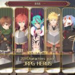 2D characters pack JRPG HEROS R18 [RJ01011854][森の奥の隠れ里]