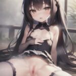 開脚少女 [RJ01028247][AIガチャ絵生成所]