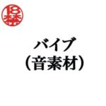 バイブ(音素材) [RJ01035511][ペイズリーシステム]