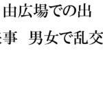自由広場での出来事 男女で乱交 [RJ01036416][逢瀬のひび]