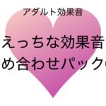 [アダルト効果音素材]えっちな効果音詰め合わせパック(1)[著作権フリー] [RJ01039340][大人の音素材]
