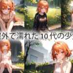 屋外で濡れた10代の少女 (5K) [RJ01040466][Lustful Dreams]