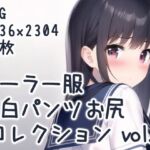 セーラー服 純白パンツ お尻コレクション vol.2 [RJ01043304][ふにふにいめーじ]